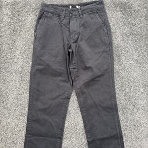 Taylor Stitch Pants Mens 28x32 The Foundation Pant Slim Chino Casual Prep Gray